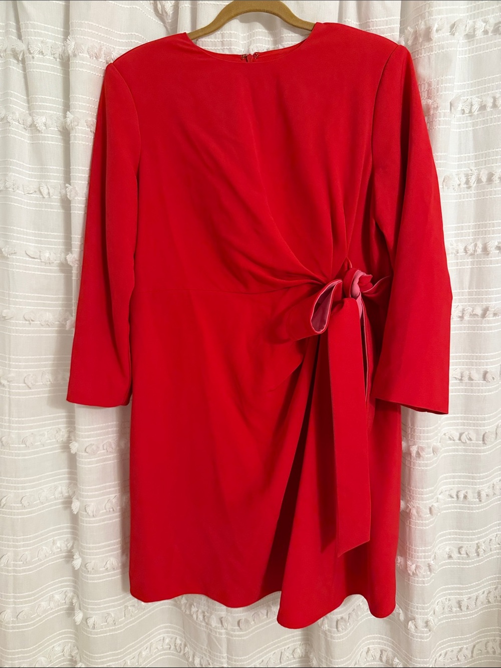 Tuckernuck Red Tie-Detail Mini Dress